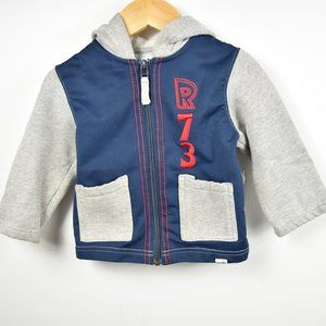 Roots hooded jacket/top